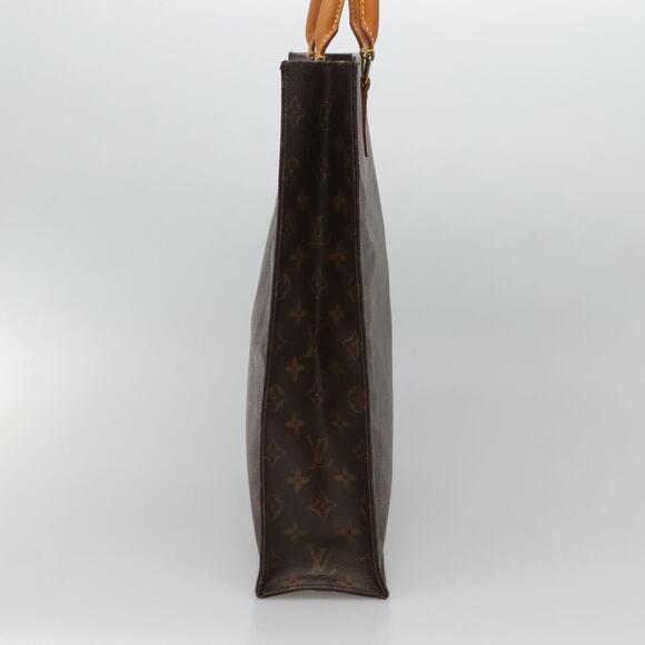 LOUIS VUITTON Monogram Sac Plat Hand Bag M51140 - Picture 4 of 16